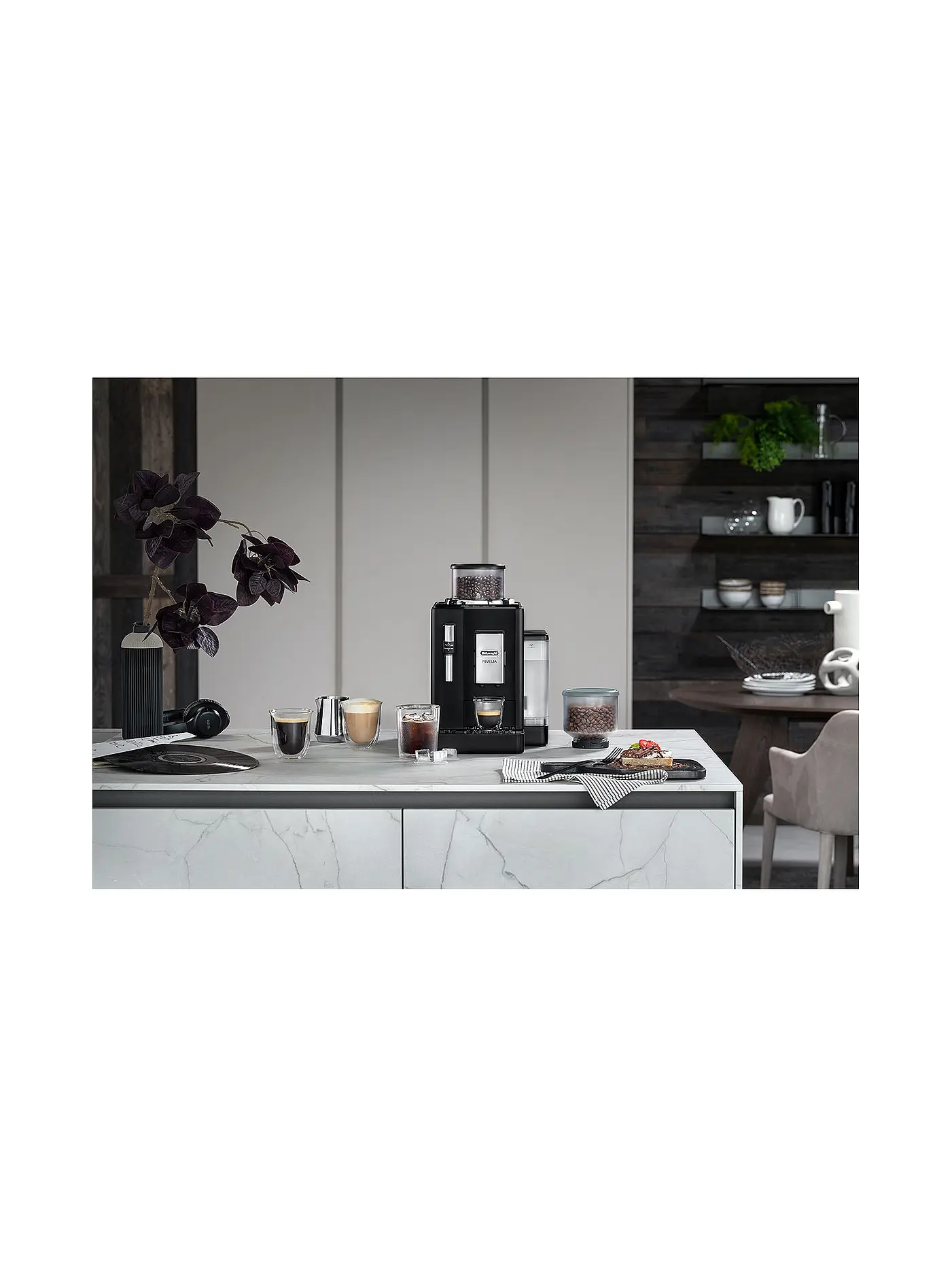 DELONGHI | Vollautomat RIVELIA EXAM440.35.B Schwarz | 